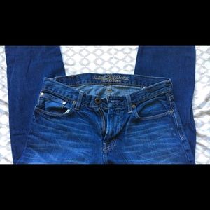 32/32 Slim Straight, American Eagle blue jeans